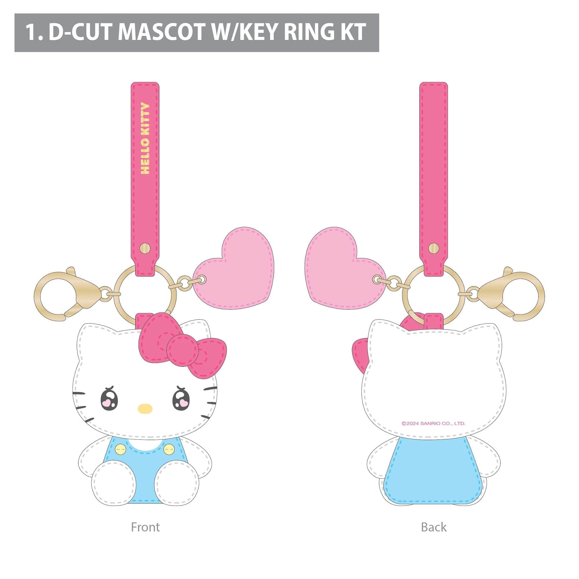 Hello Kitty Kawaii Love Keychain