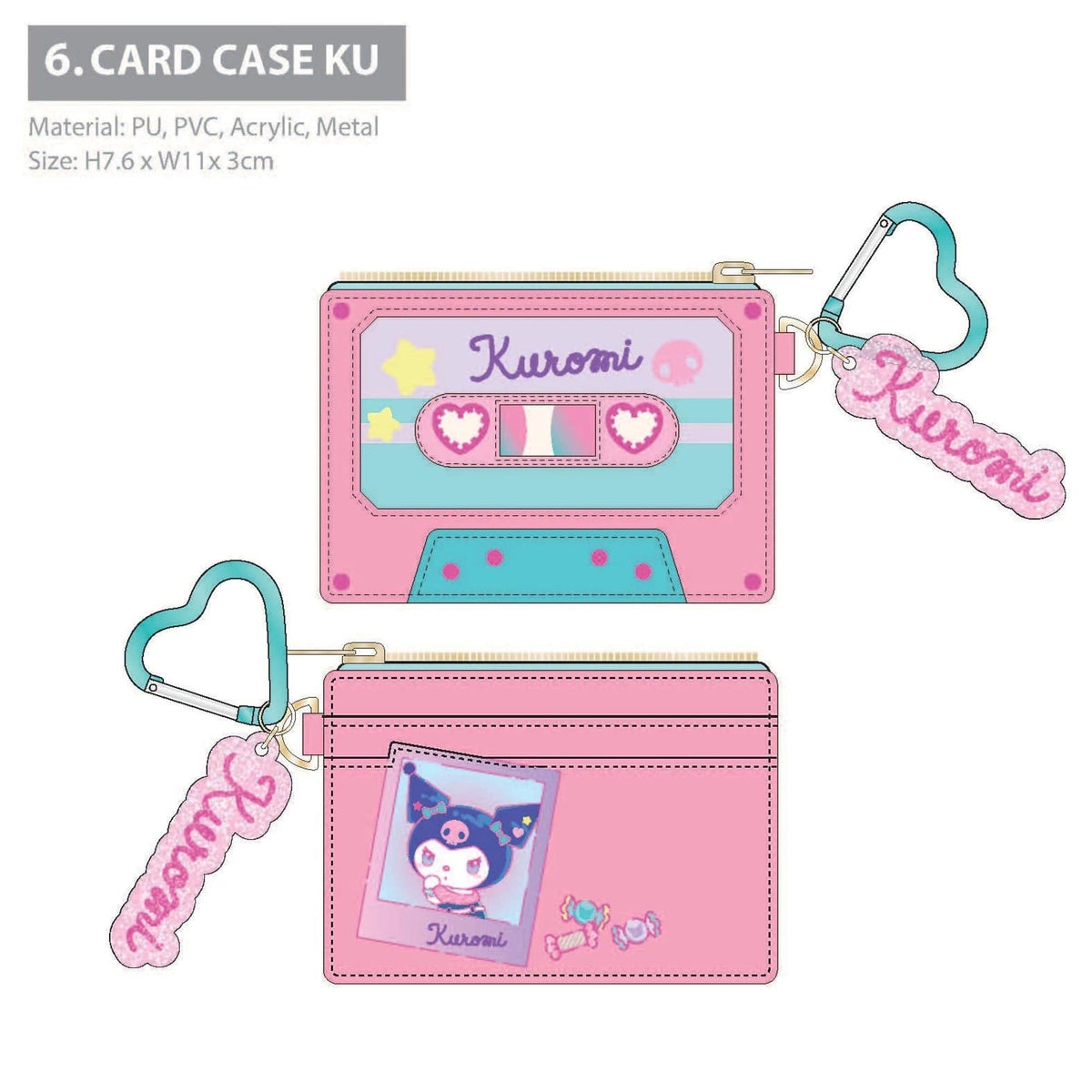 Kuromi Collection Collectible Card Holder