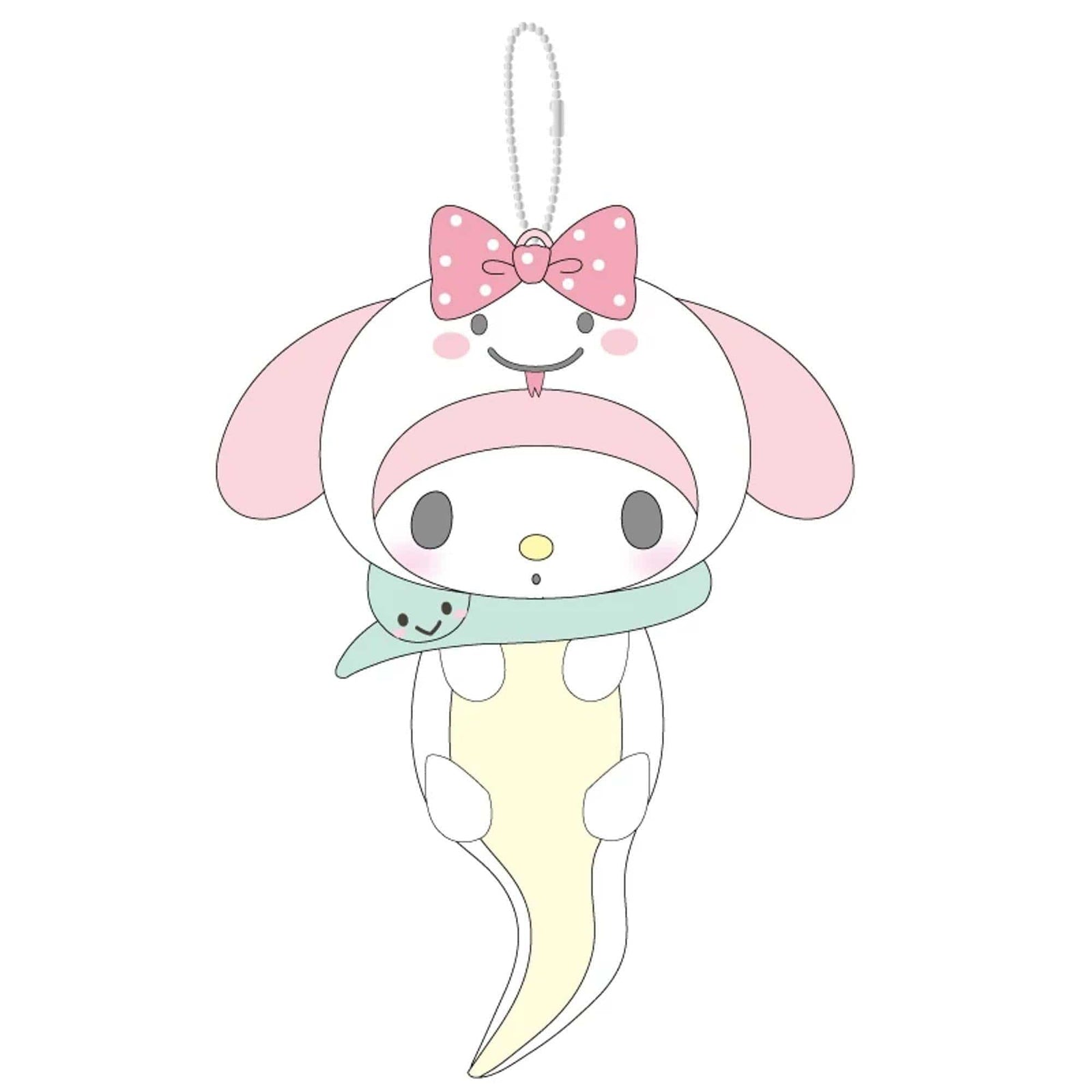 My Melody 2025 Year of the Snake Plush Keychain