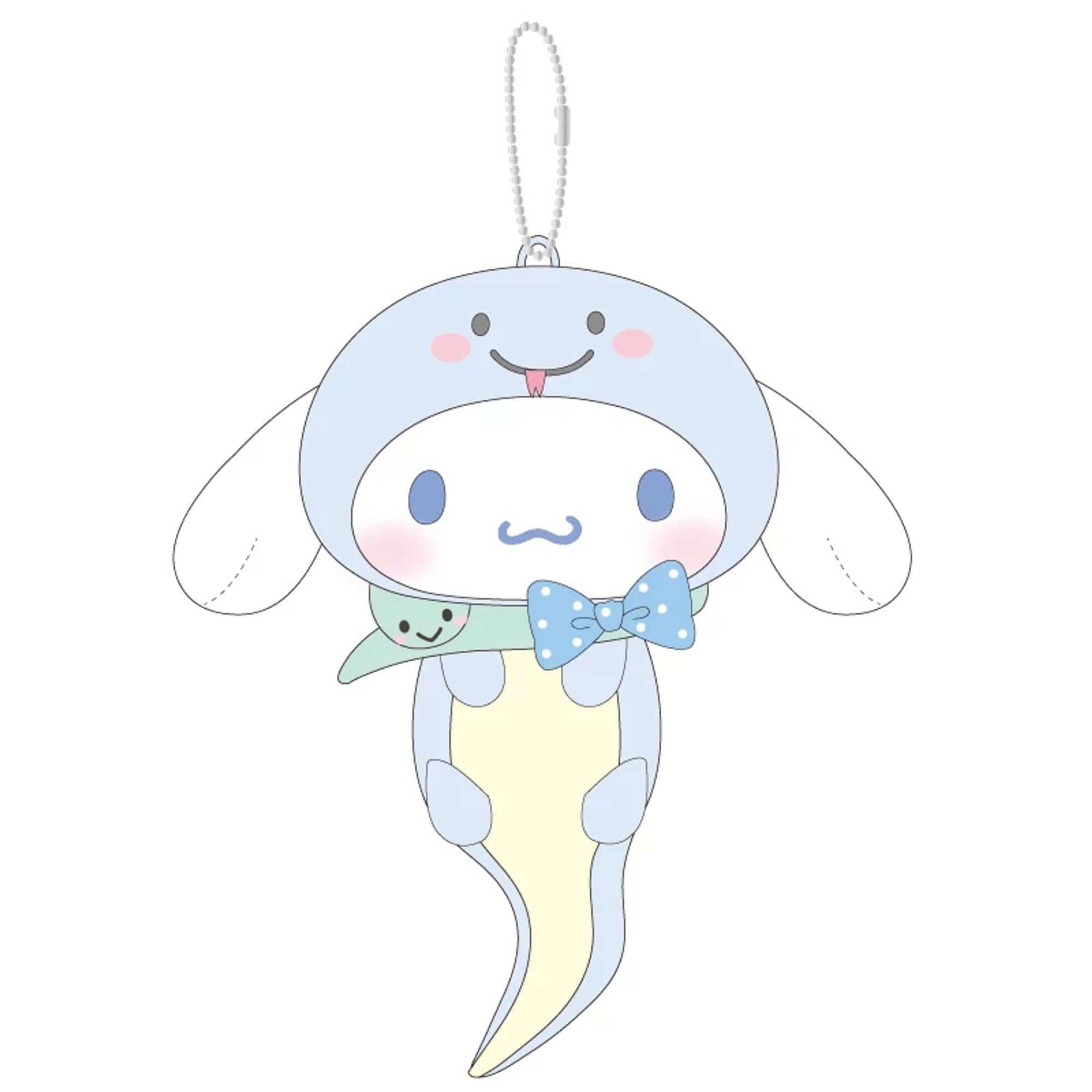 Cinnamoroll 2025 Year of the Snake Plush Keychain