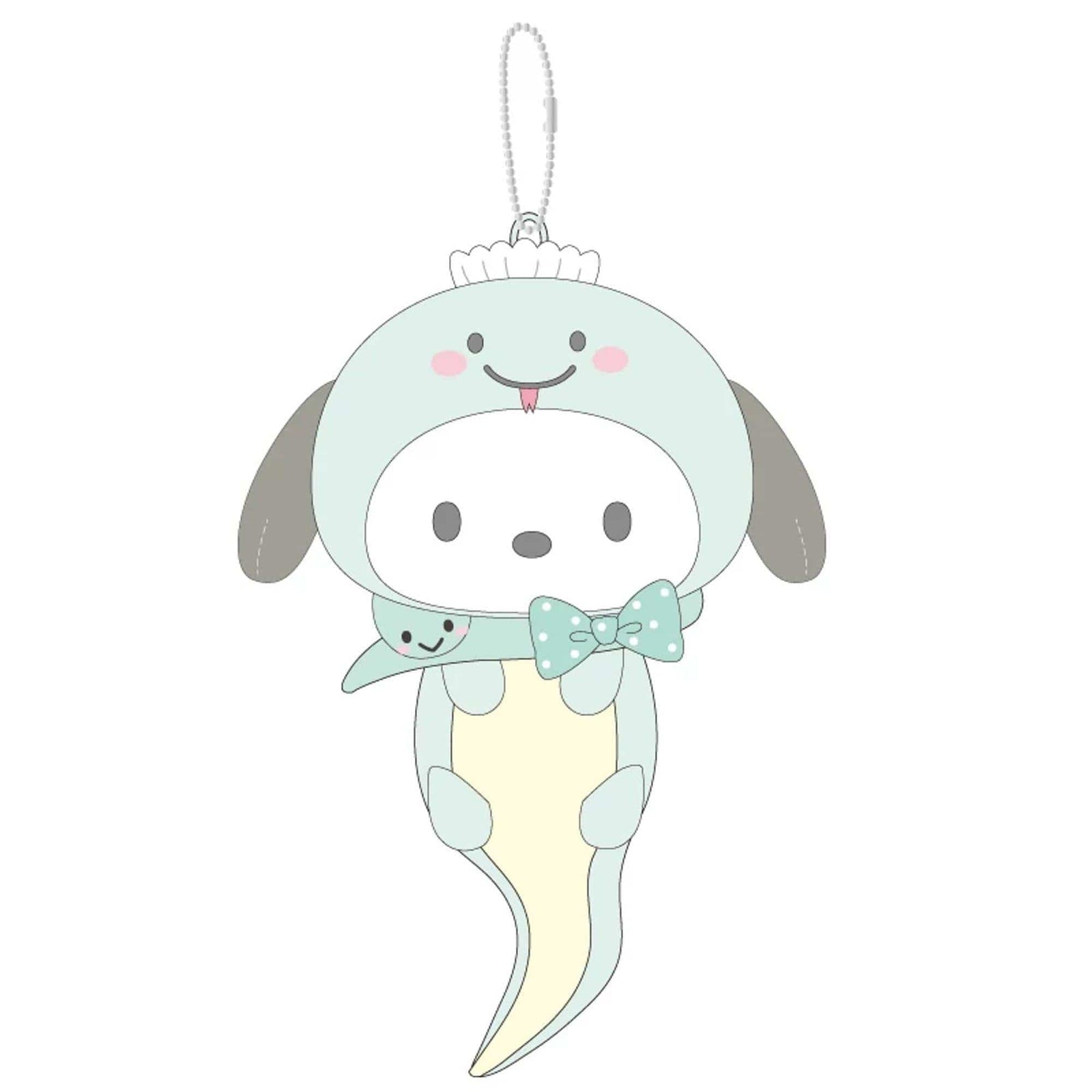 Pochacco 2025 Year of the Snake Plush Keychain