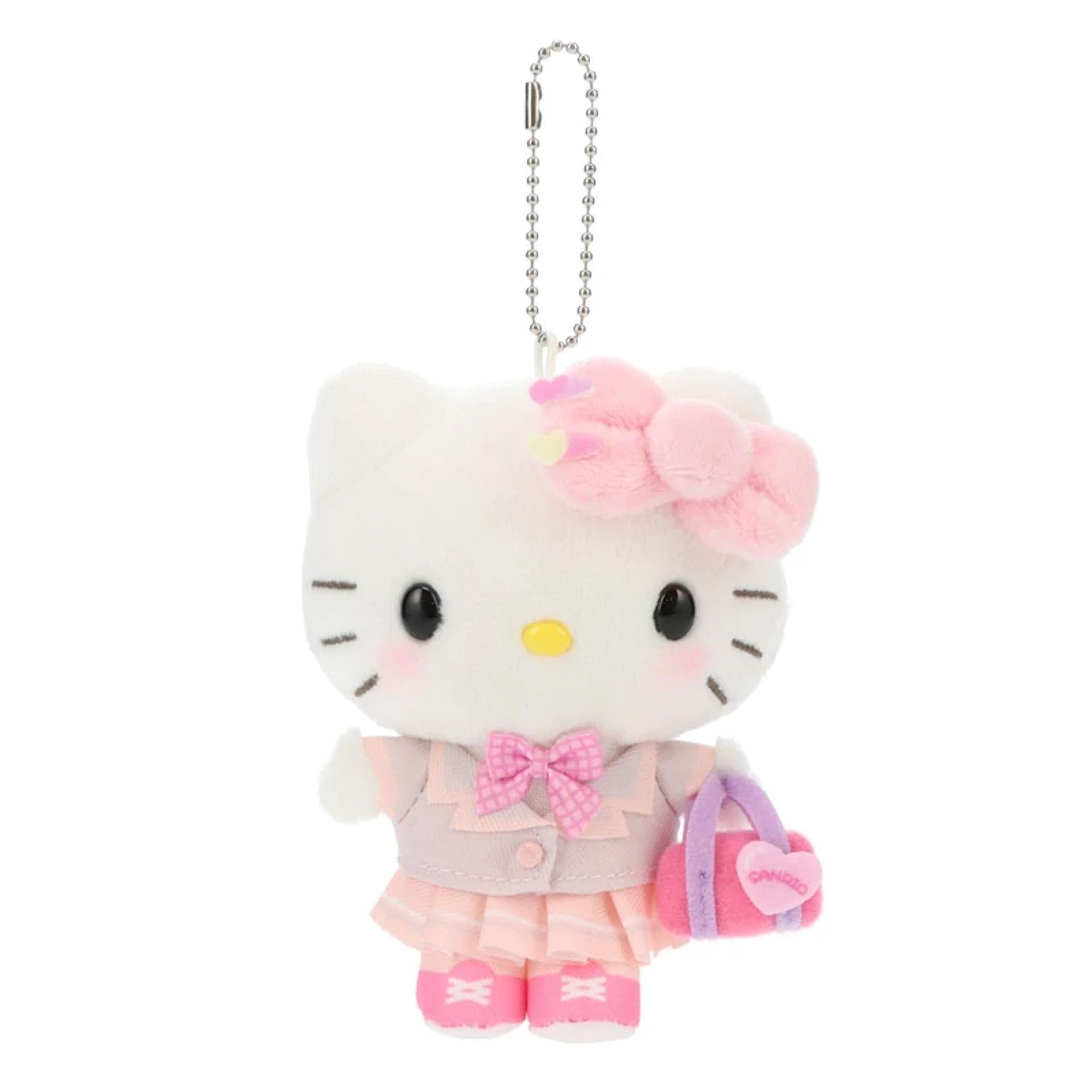 Hello Kitty Sparkle Club Plush Mascot Keychain