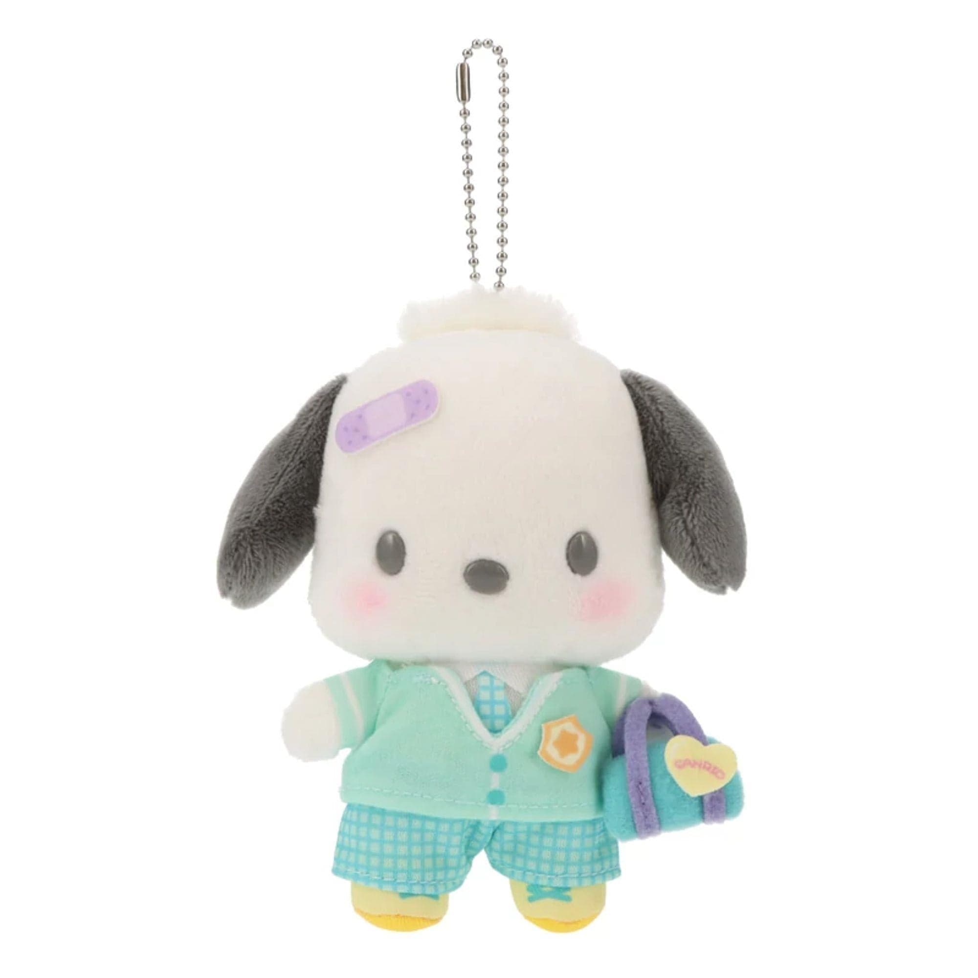 Pochacco Sparkle Club Plush Mascot Keychain