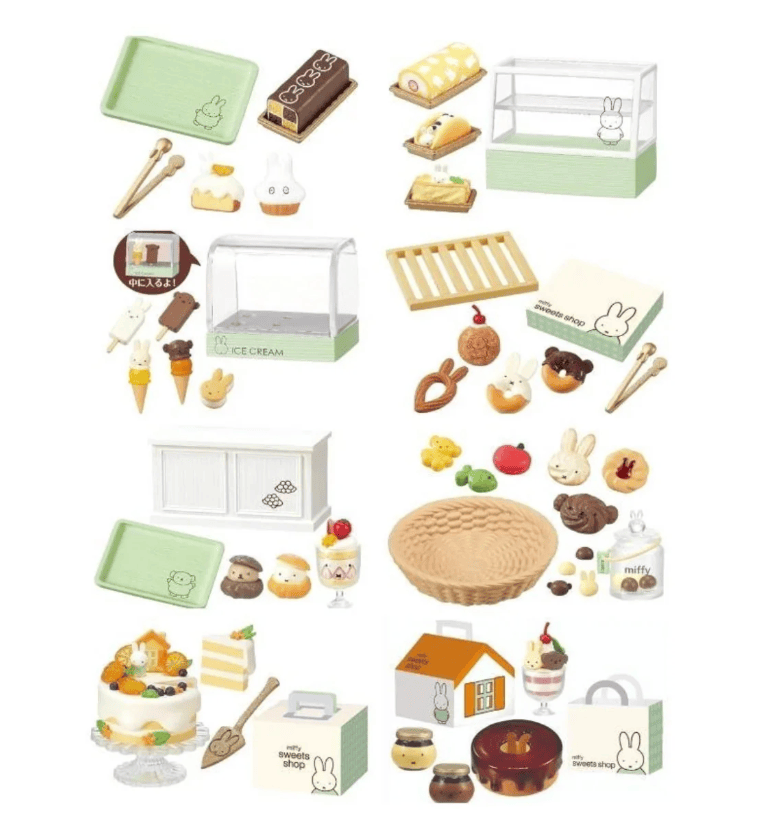 Miffy Sweets Shop Re-ment Blind Box