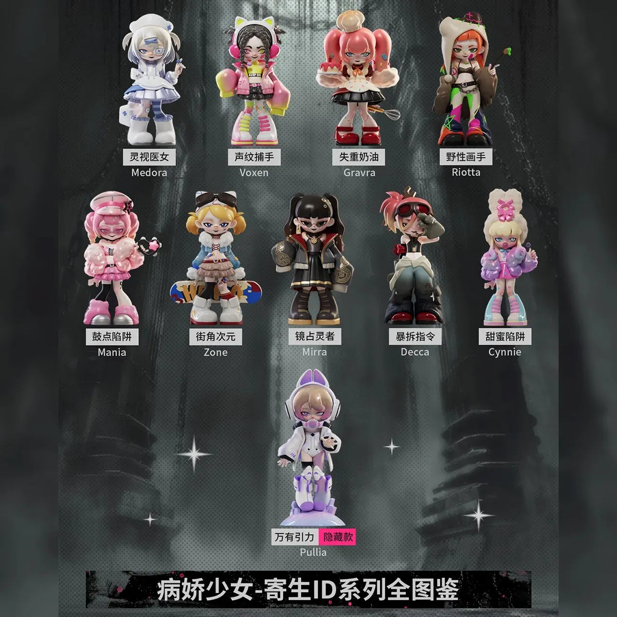 Yandere Girls Identity Series Blind Box