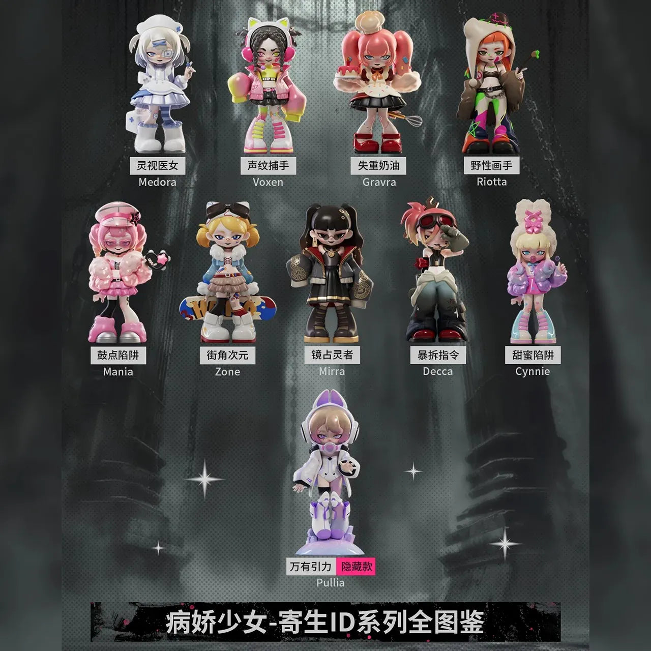 Yandere Girls Identity Series Blind Box