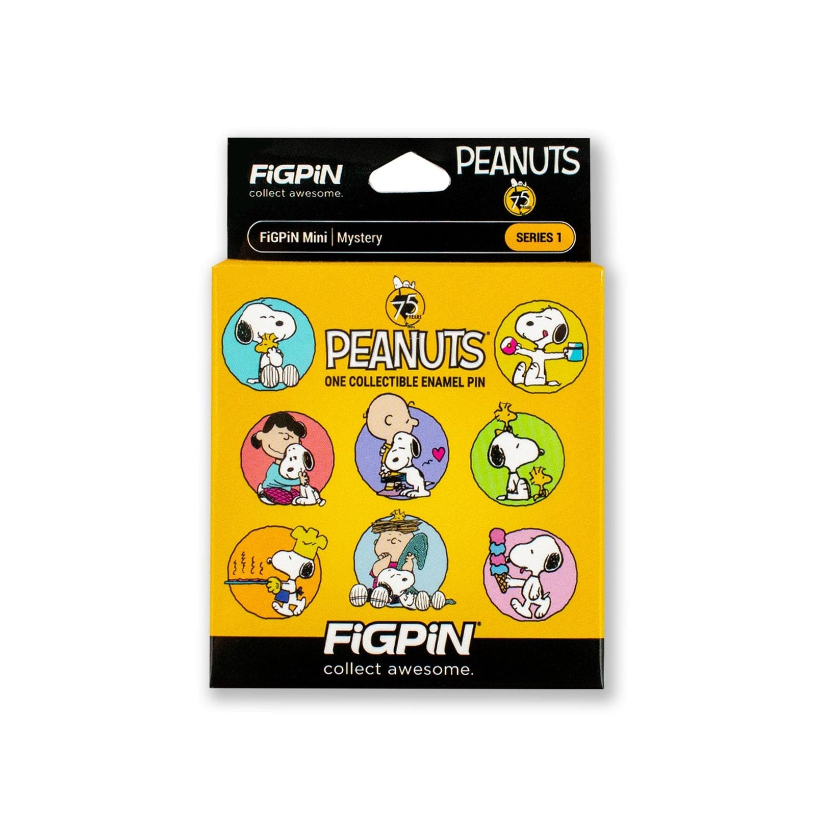 Peanuts Series 1 FiGPiN Mystery Mini Collectible Pin Blind Box