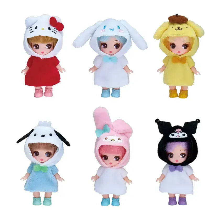 Sanrio Charcters Petit Licca Doll Blind Box
