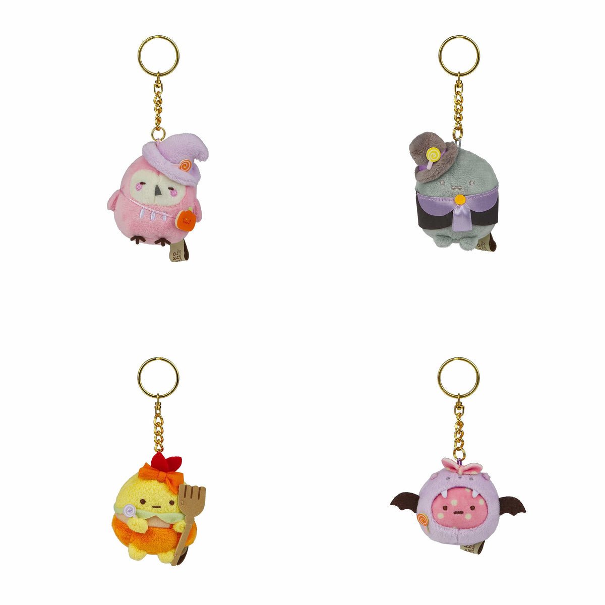 Sumikkogurashi Halloween Plush Keychain Blind Box