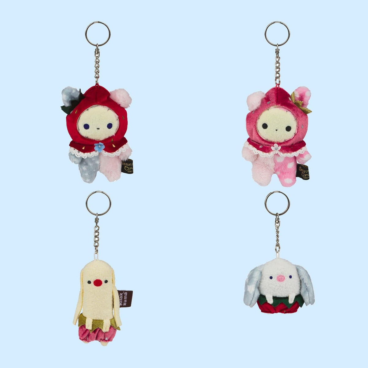 Sentimental Circus Strawberry Show Plush Keychain Blind Box