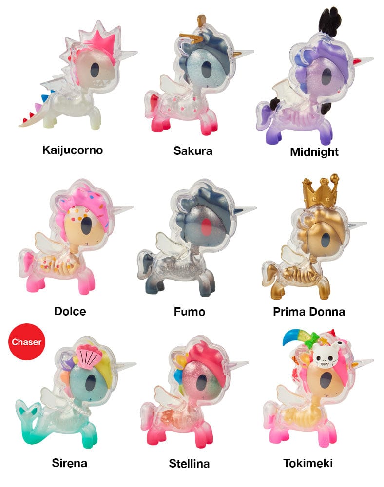 tokidoki After Dark Skeleton Unicorno Mini Figure Blind Box