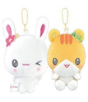 Warawarabi Chan Best Friends Keychain Set