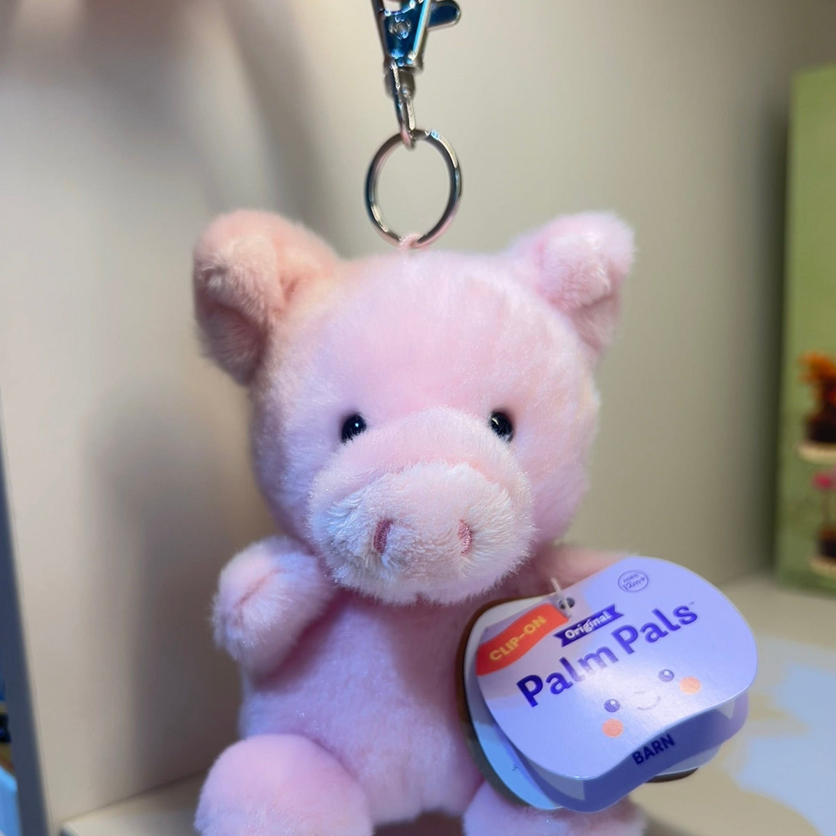 Wizard Pig Clip-On Palm Pals Plush