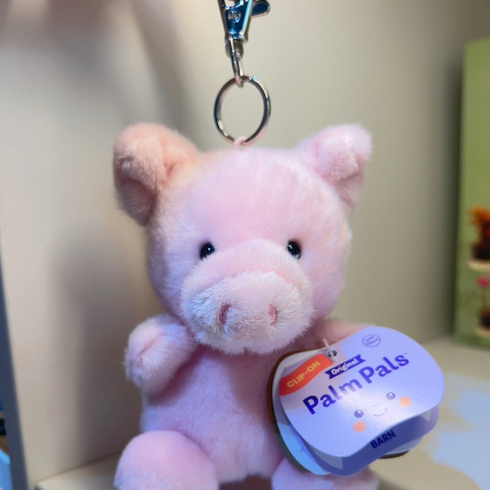Wizard Pig Clip-On Palm Pals Plush