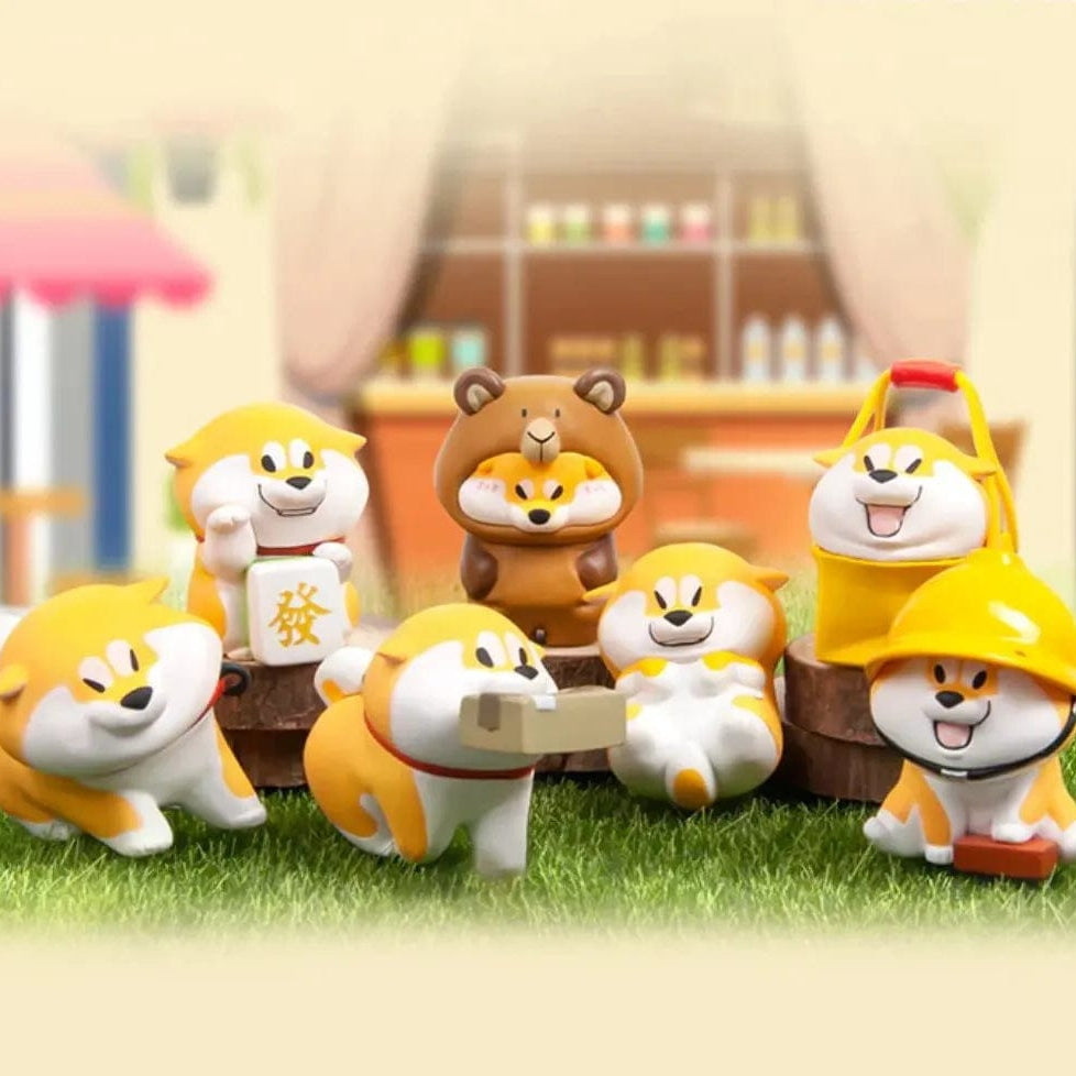 A Chai Goji's Puppy Crossing Series Keychain Blind Box