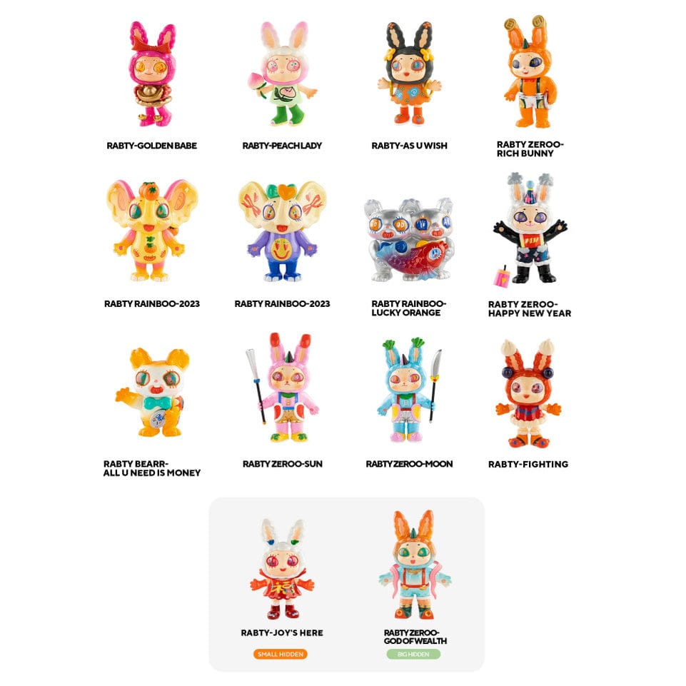 Agan Yeaohua Rabty Year Mini Figure Blind Box