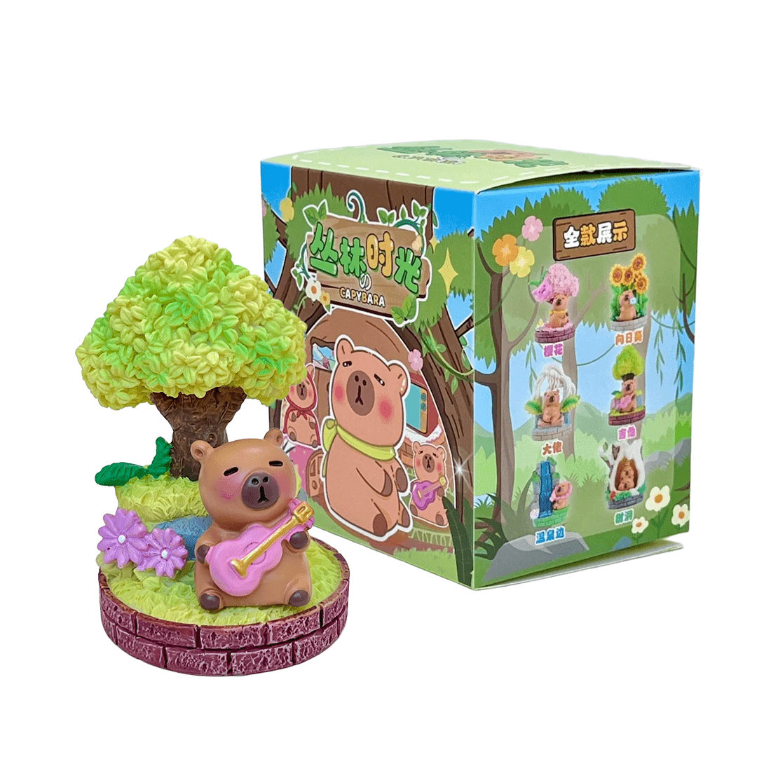 Capybara Forest Blind Box Figure Blind Box
