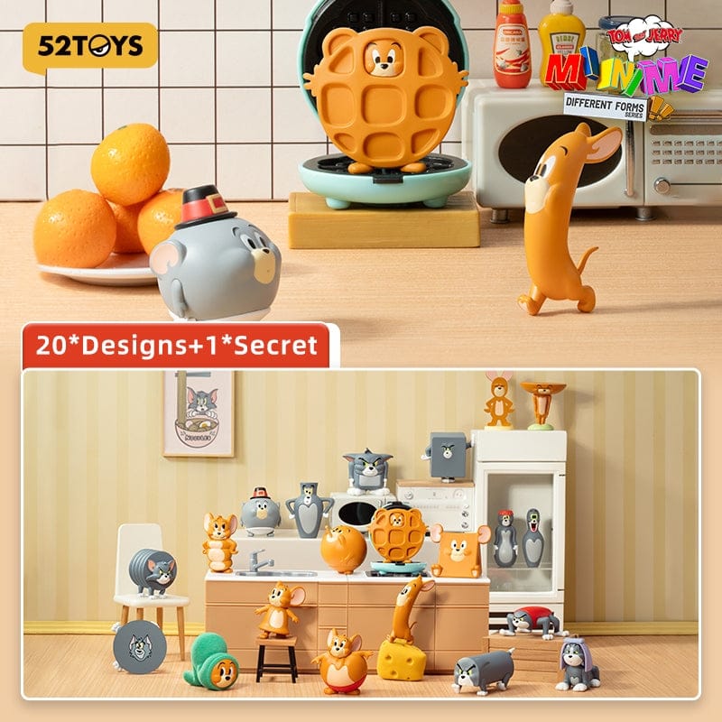 Tom and Jerry Different Forms MiniMe Micro Figure Keychain Blind Bag