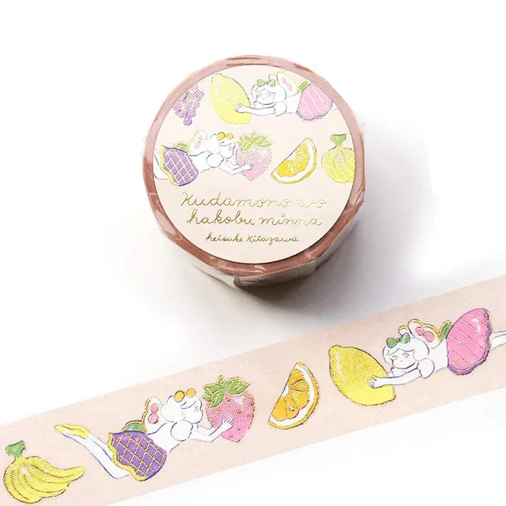 Foiled Fruits Washi Tape
