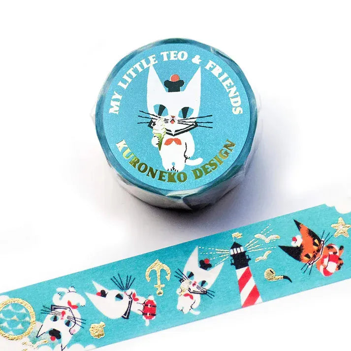 Foiled My Little Teo & Friends Washi Tape (Copy)