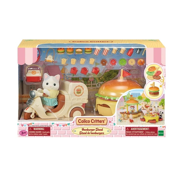 Calico Critters Hamburger Stand Playset