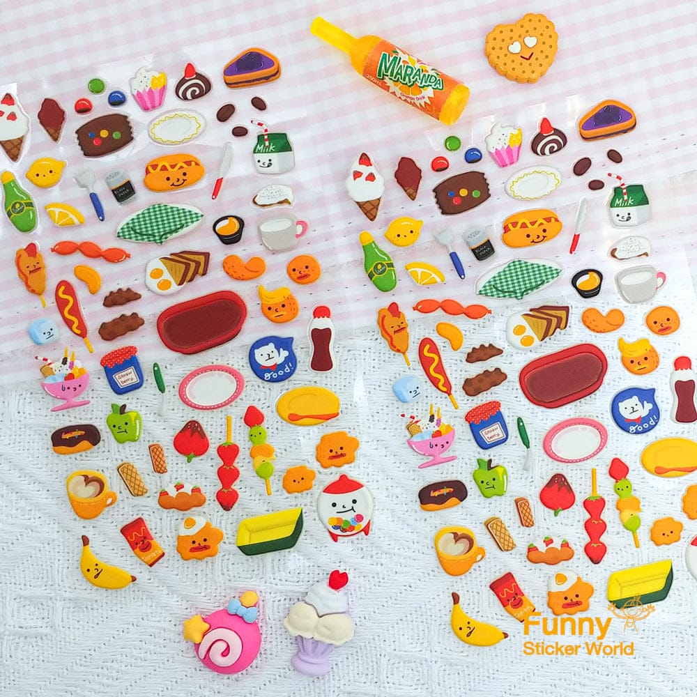 Dessert & Snack Stickers