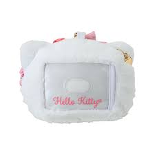 Hello Kitty Rose Card Holder Keychain