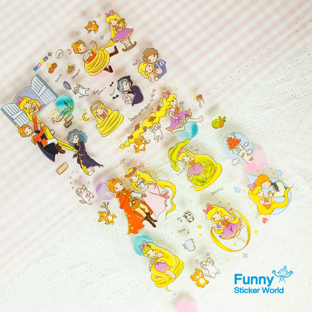 Rapunzel Fairy Tale Sticker