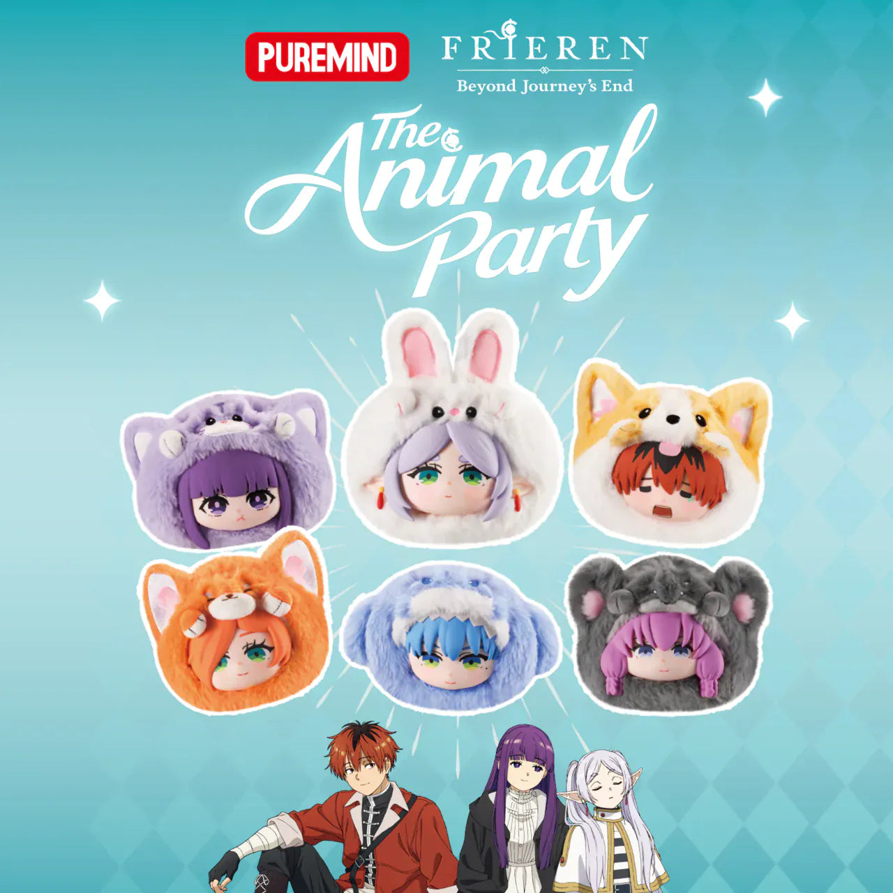 Frieren Vinyl Keychain Plush Blind Box