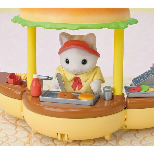 Calico Critters Hamburger Stand Playset