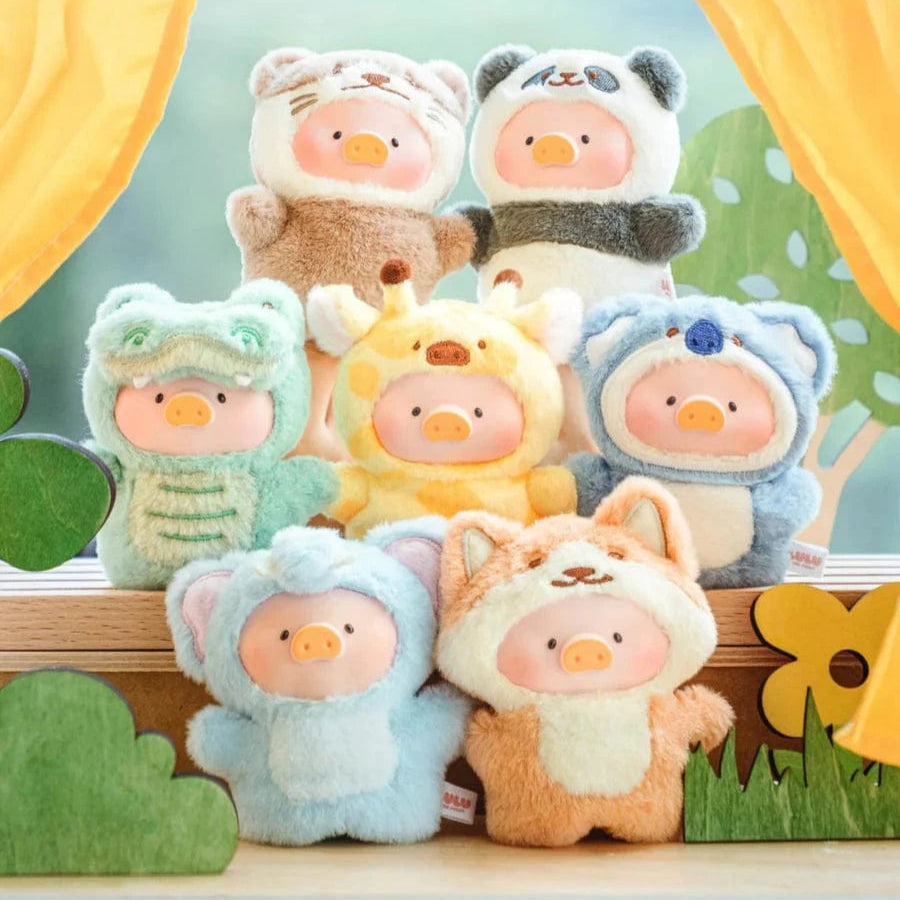 Lulu The Piggy Animal Party Puppet Show Keychain Blind Box
