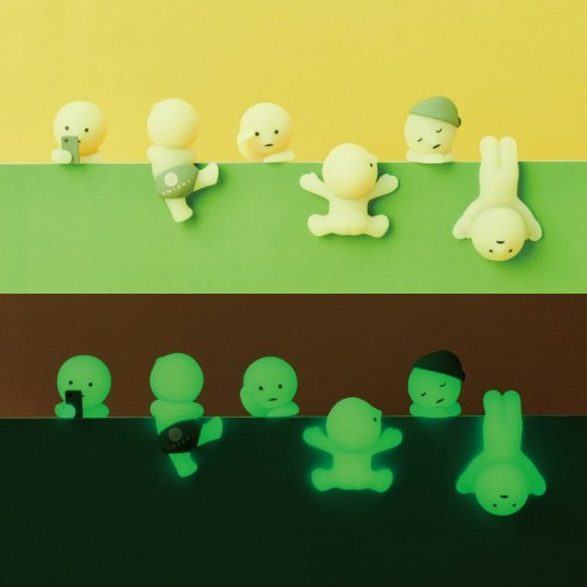 Smiski Hippers Glow in the Dark Blind Box