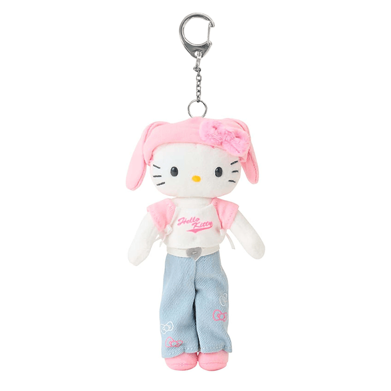 Hello Kitty Long Leg Casual Plush Keychain