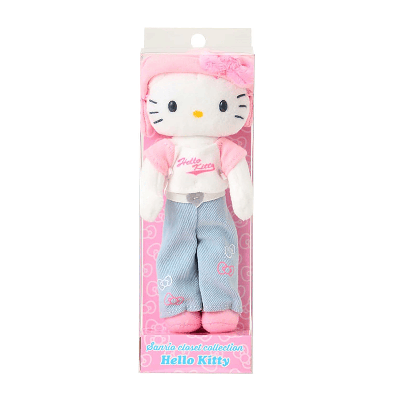 Hello Kitty Long Leg Casual Plush Keychain
