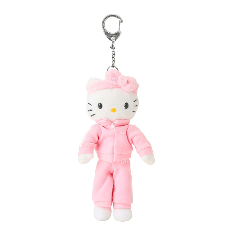 Hello Kitty Tracksuit Long Leg Plush Keychain