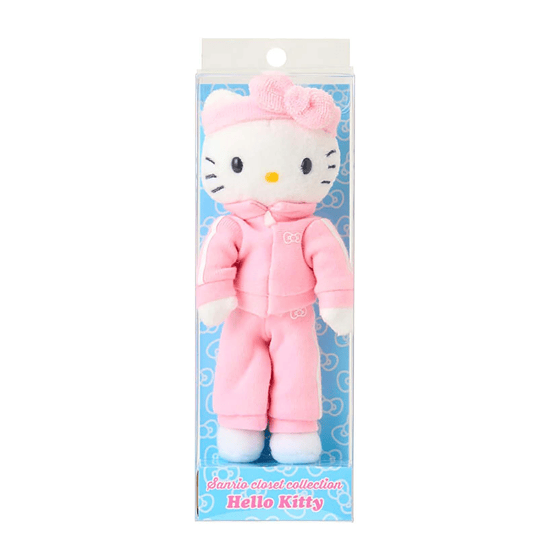 Hello Kitty Tracksuit Long Leg Plush Keychain
