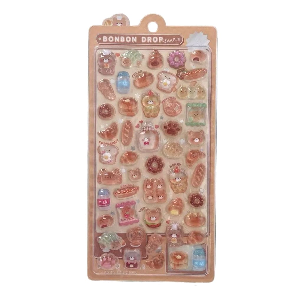 Hot & Steamy Bonbon Drop Q-Lia Stickers