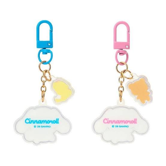 Cinnamoroll Acrylic Niko Niko Duo Keychain