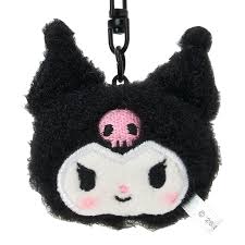 Kuromi Fluffy Duo Keychain