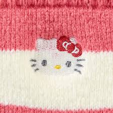 Hello Kitty Striped Crew Socks