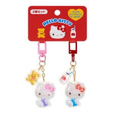 Hello Kitty Acrylic Niko Niko Duo Keychain