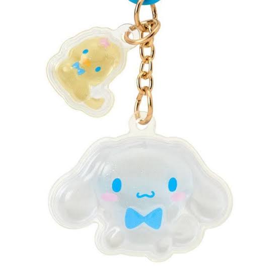 Cinnamoroll Acrylic Niko Niko Duo Keychain