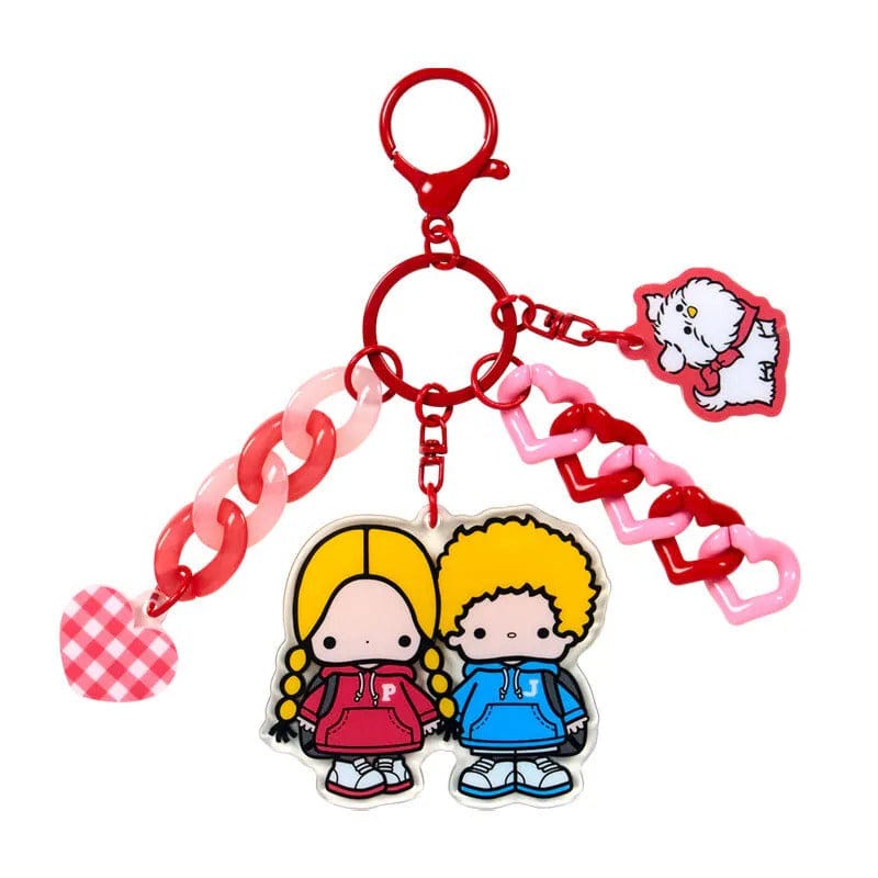 Patty and Jimmy Sanrio Acrylic Keychain