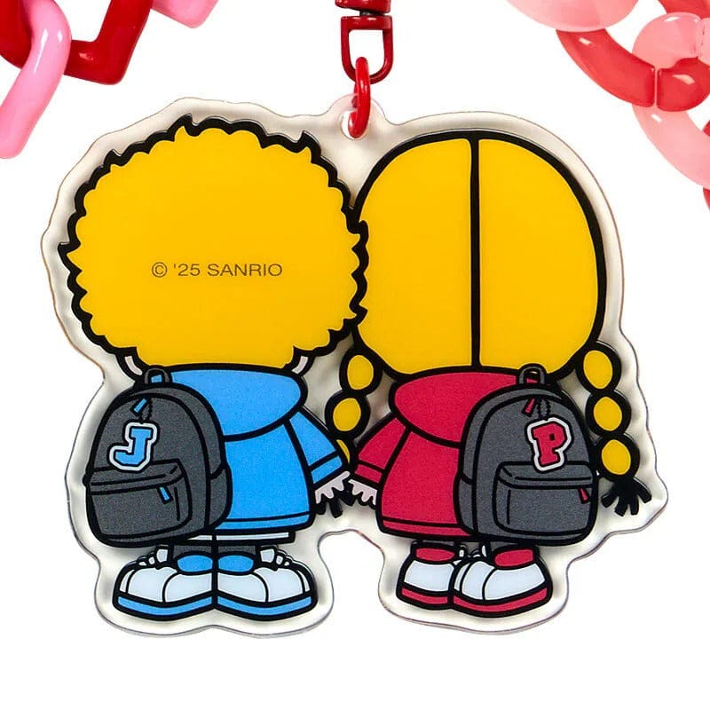 Patty and Jimmy Sanrio Acrylic Keychain