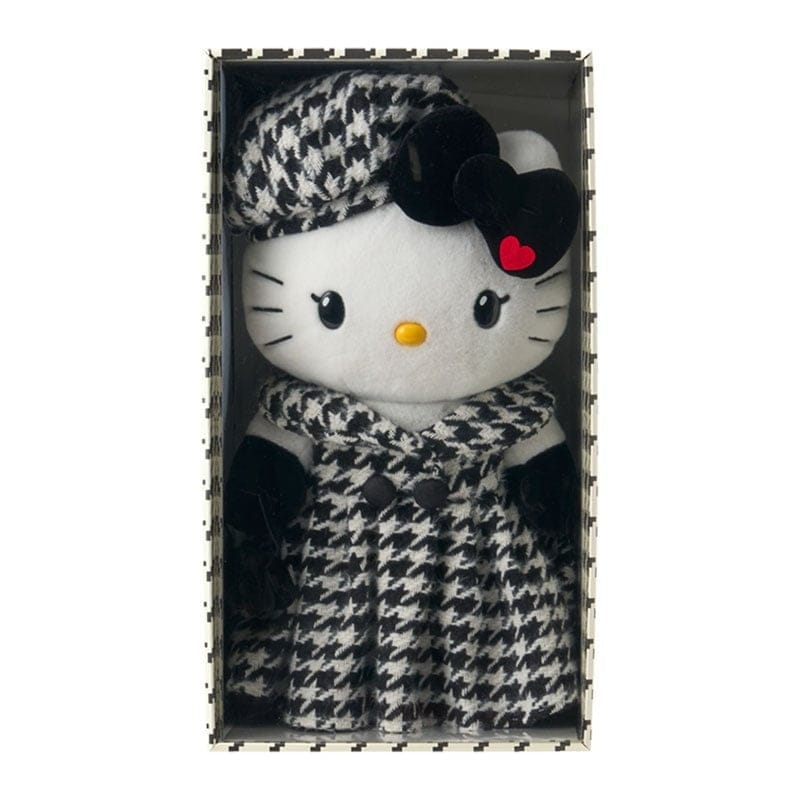 Hello Kitty Monochrome 18" Boxed Plush (Birthday Twins Series)