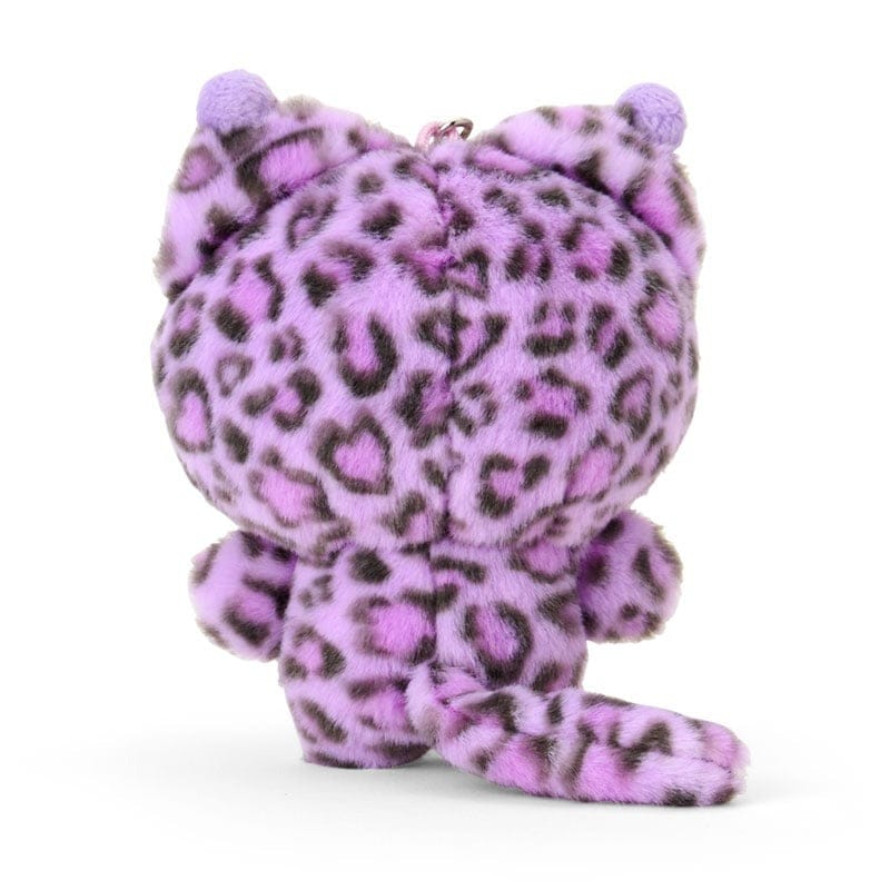 Kuromi Leopard Cat Series Plush Keychain