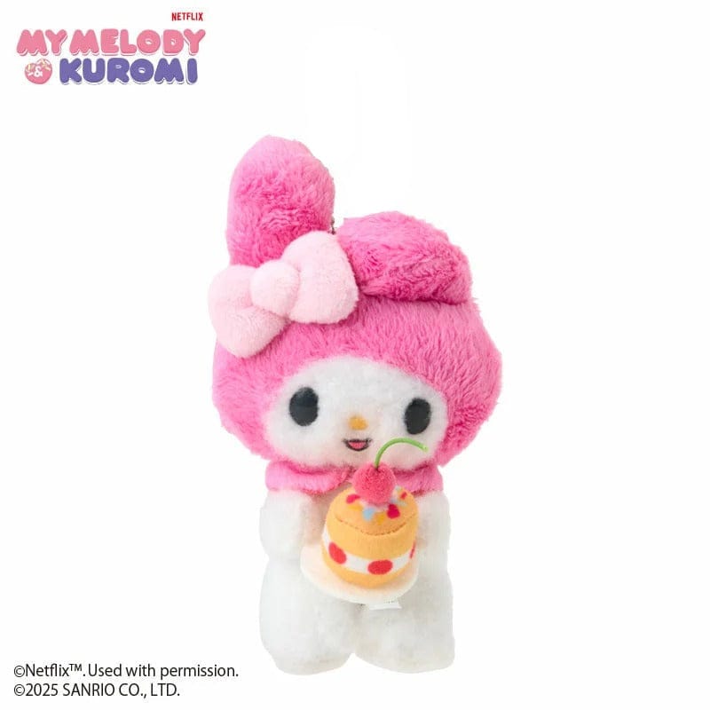 My Melody Sanrio Cake Plush Keychain (Netflix Collection)