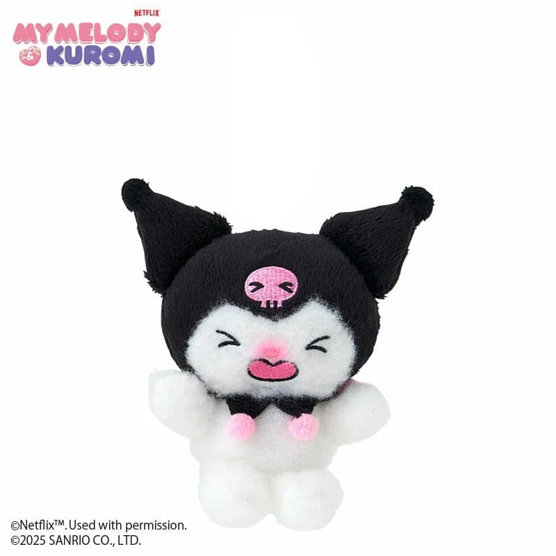 Kuromi Sanrio Crying Plush Keychain (Netflix Collection)