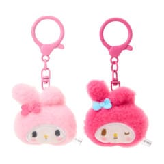 My Melody Fluffy Duo Keychain