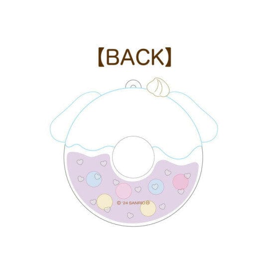 Cinnamoroll Shaka Shaka Grape Donut Keychain